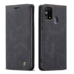 CASEME 013 Series Auto-absorbed Leather Shell for Samsung Galaxy M31