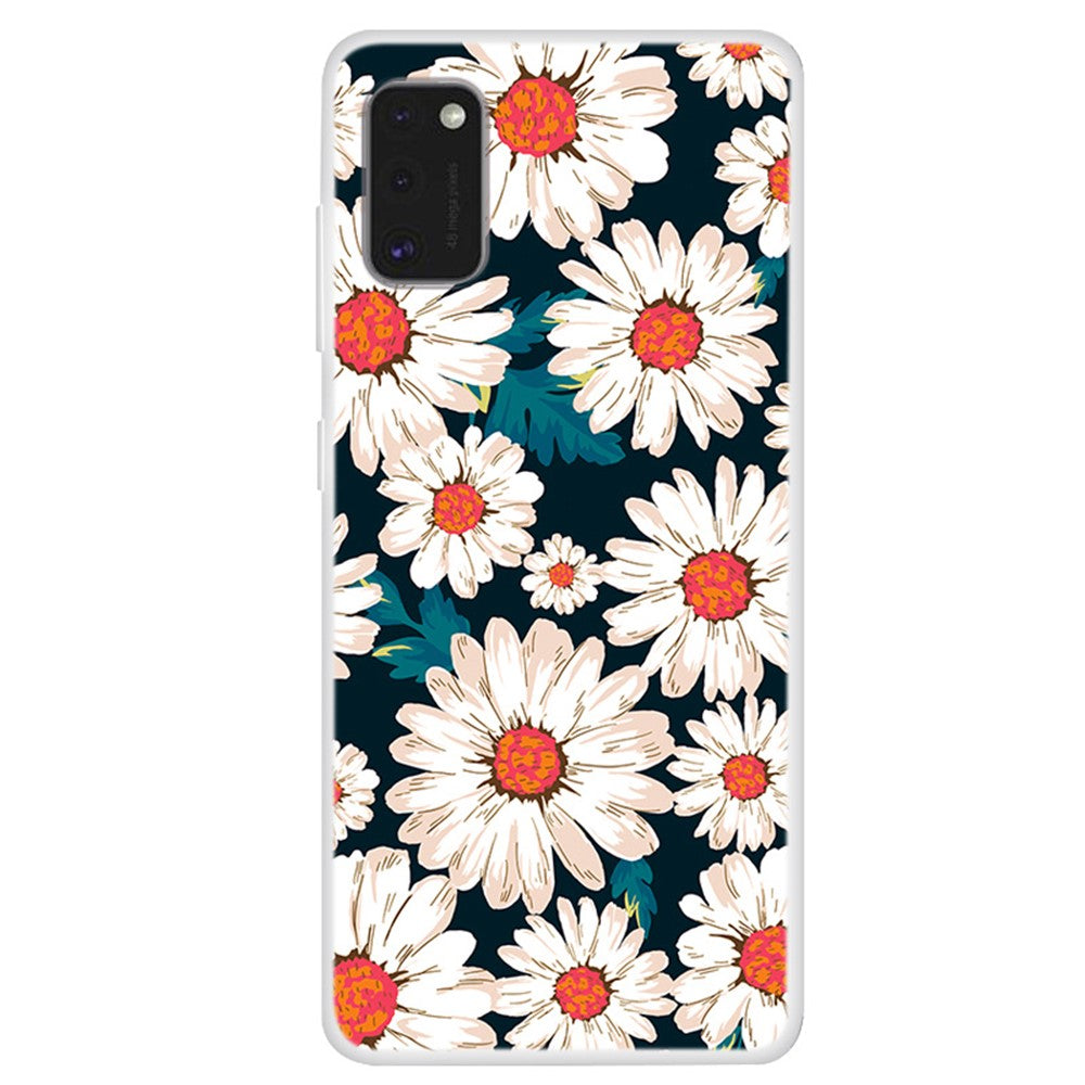 Pattern Printing Soft TPU Case Phone Cover for Samsung Galaxy A41 (Global Version)