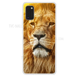 Mönstertryckt mjukt TPU-skal för Samsung Galaxy A41 (global version)