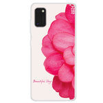 Mönstertryckt mjukt TPU-skal för Samsung Galaxy A41 (global version)