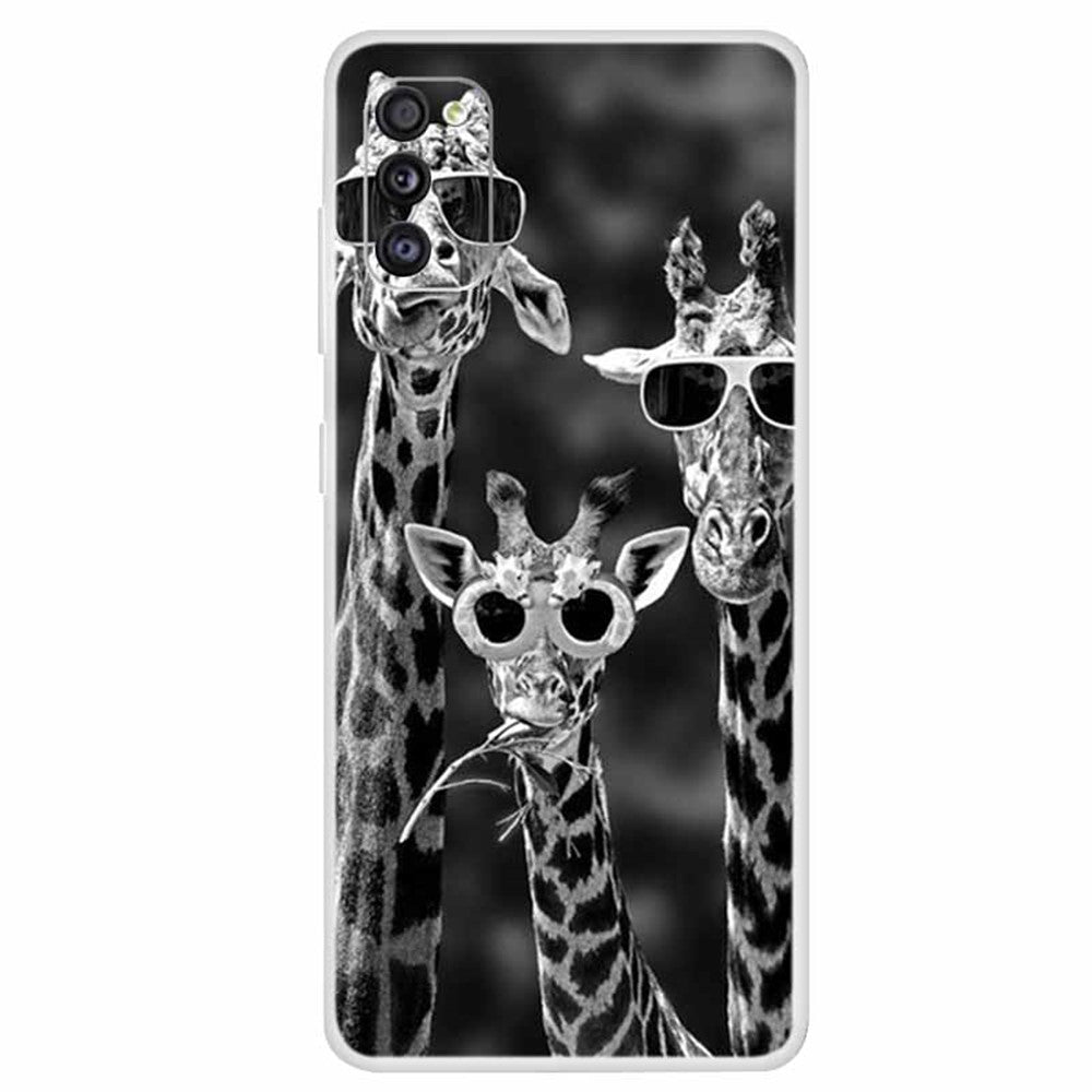 Pattern Printing Soft TPU Case Accessory for Samsung Galaxy A41 (Global Version)