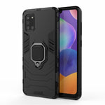 PC + TPU Stylish Case with Kickstand for Galaxy A31