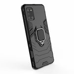 PC + TPU Stylish Case with Kickstand for Galaxy A31