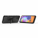 PC + TPU Stylish Case with Kickstand for Galaxy A31