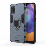 PC + TPU Stylish Case with Kickstand for Galaxy A31