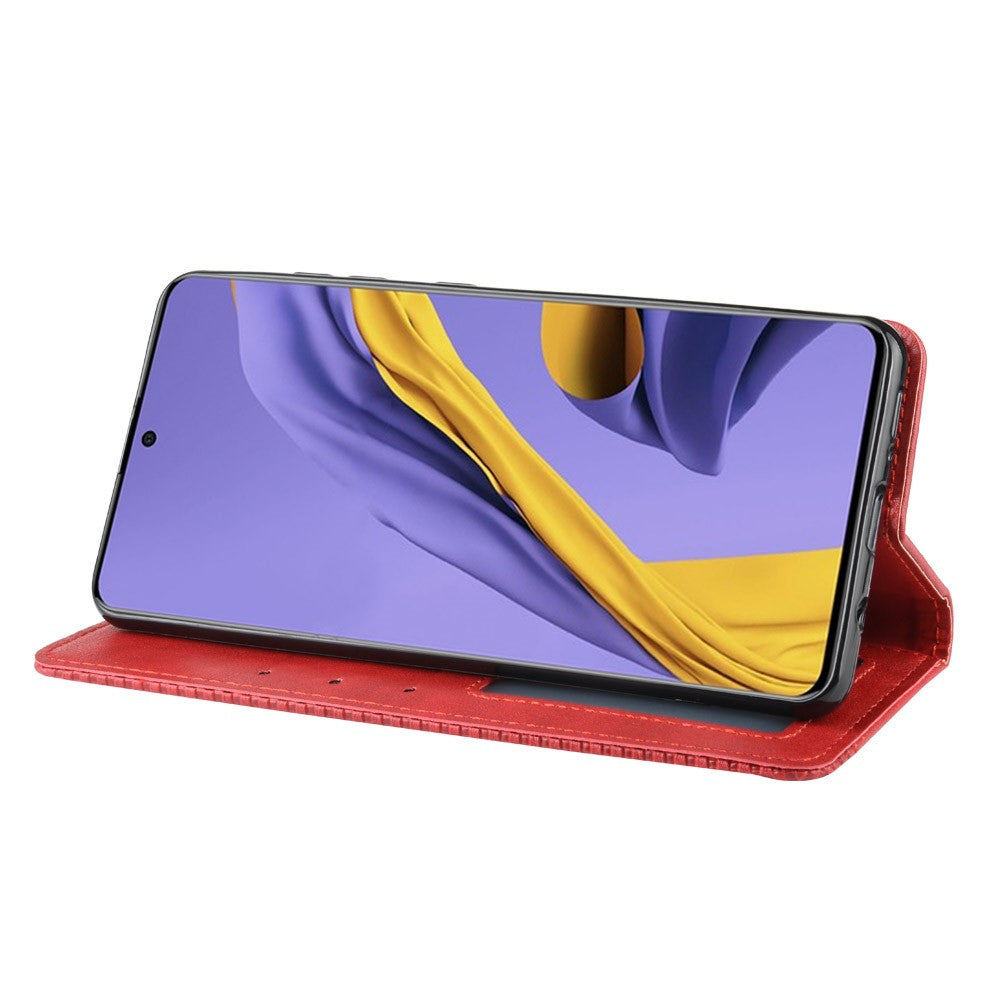 Retro Magnetic Leather Cover for Samsung Galaxy A51 5G SM-A516
