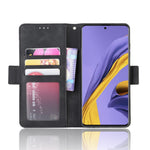 With Stand PU Leather Cover with Multiple Card Slots for Samsung Galaxy A51 5G SM-A516