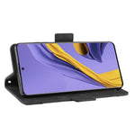 With Stand PU Leather Cover with Multiple Card Slots for Samsung Galaxy A51 5G SM-A516