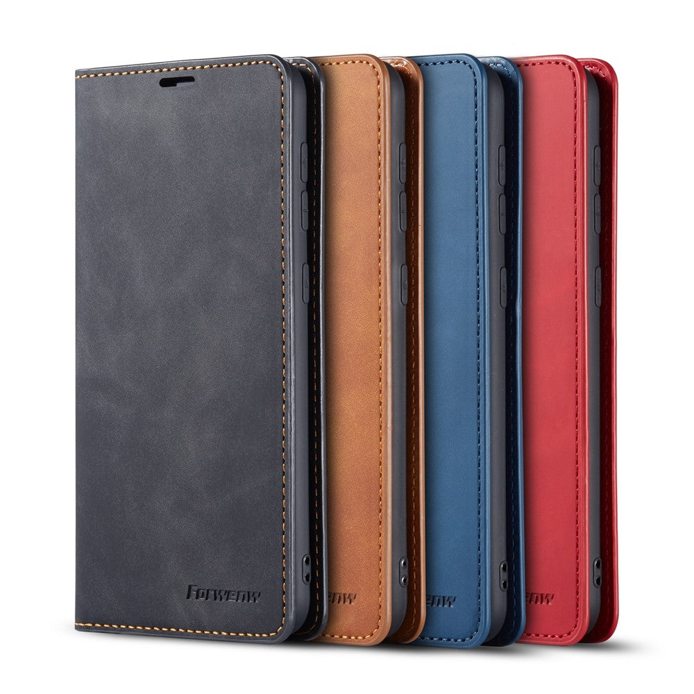 FORWENW Fantasy Series Auto-absorbed Silky Touch Leather Cover for Samsung Galaxy A31