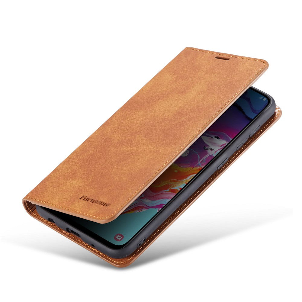 FORWENW Fantasy Series Silky Touch Leather Mobile Case for Samsung Galaxy A41 (Global Version)