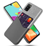 PU-läderbelagt PC-mobilskal med kortplats för Samsung Galaxy A41 (global version)