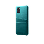 PU-læderbelagt hårdt pc-cover til Samsung Galaxy A31