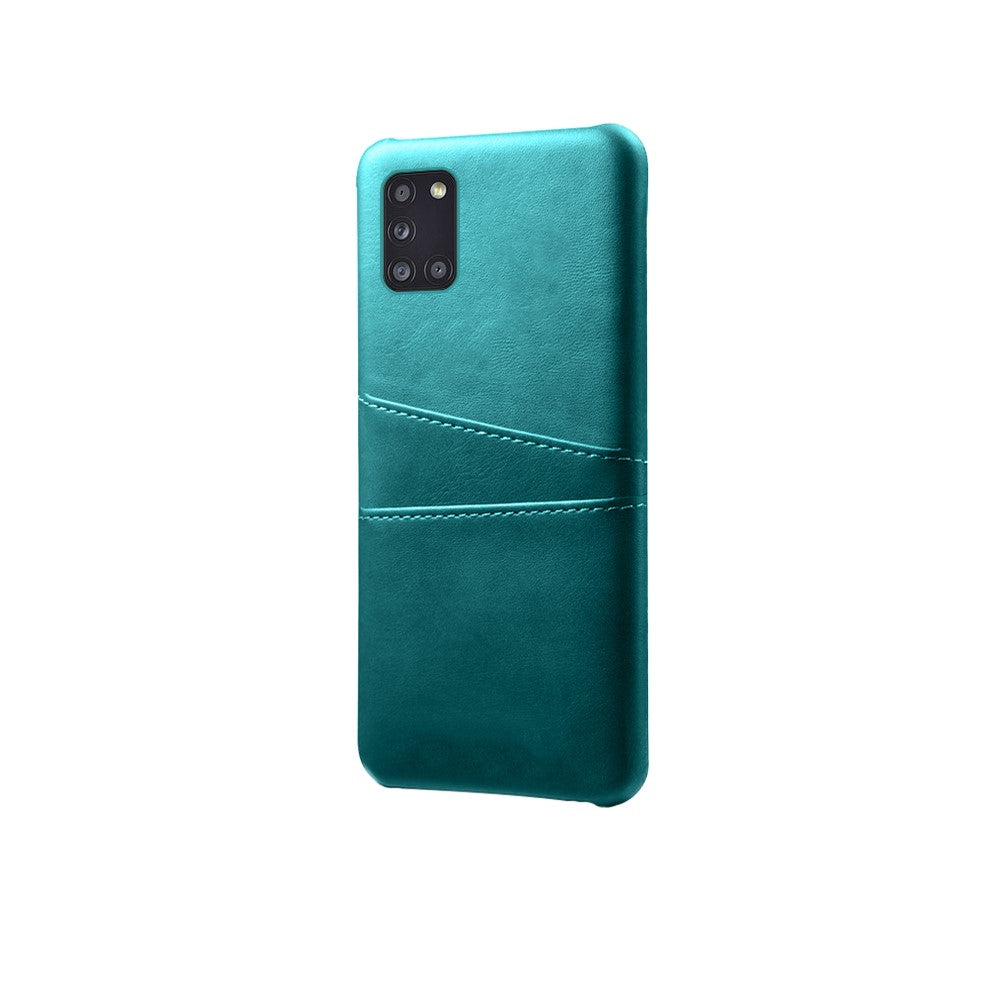 PU-læderbelagt hårdt pc-cover til Samsung Galaxy A31