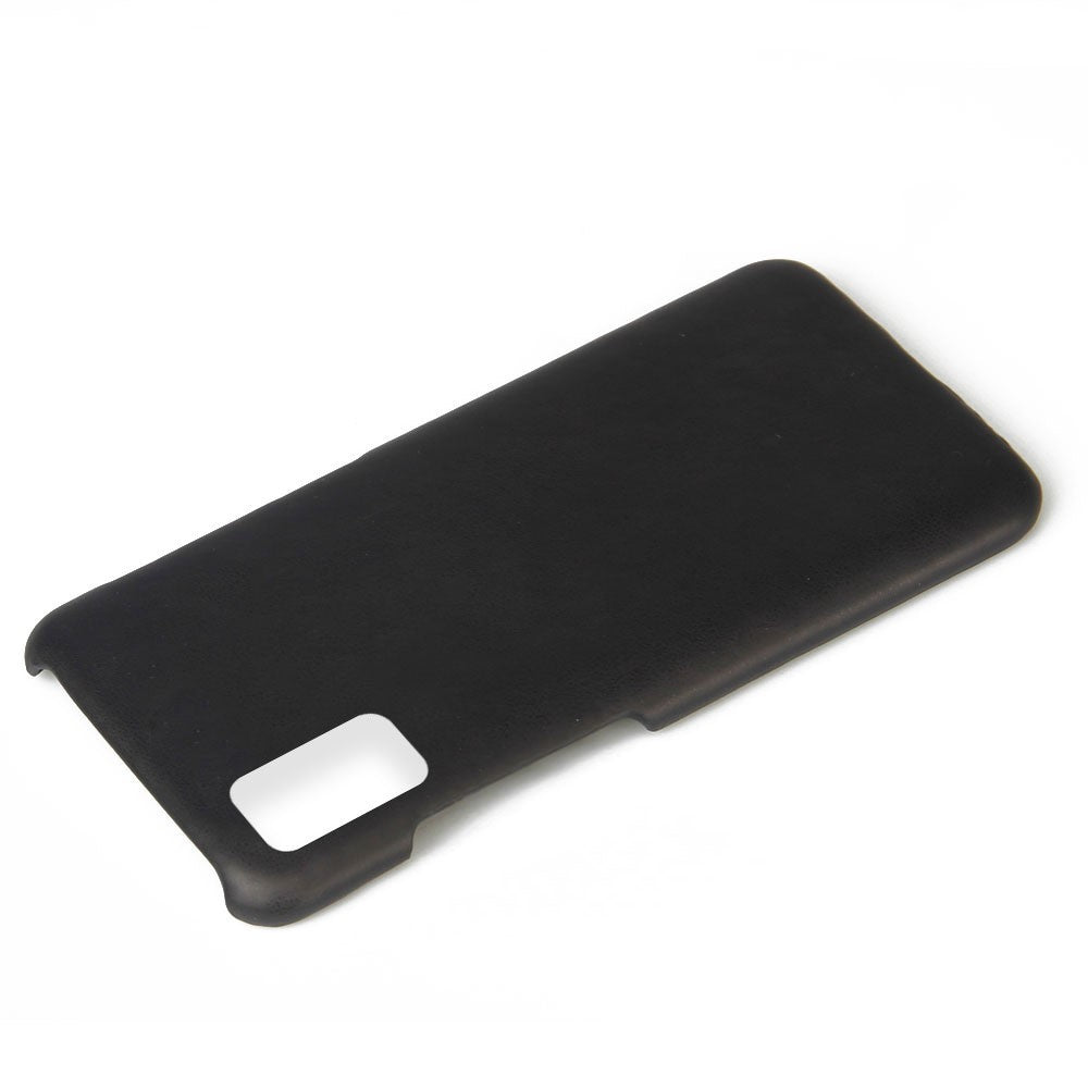 Crazy Horse PU-læderbelagt pc-beskyttelsescover til Samsung Galaxy A41 (global version)