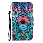 Pattern Printing Flip Leather Wallet Phone Cover for Samsung Galaxy A31