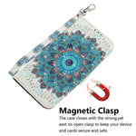 Pattern Printing Light Spot Decor Leather Wallet Phone Case Cover for Samsung Galaxy A31