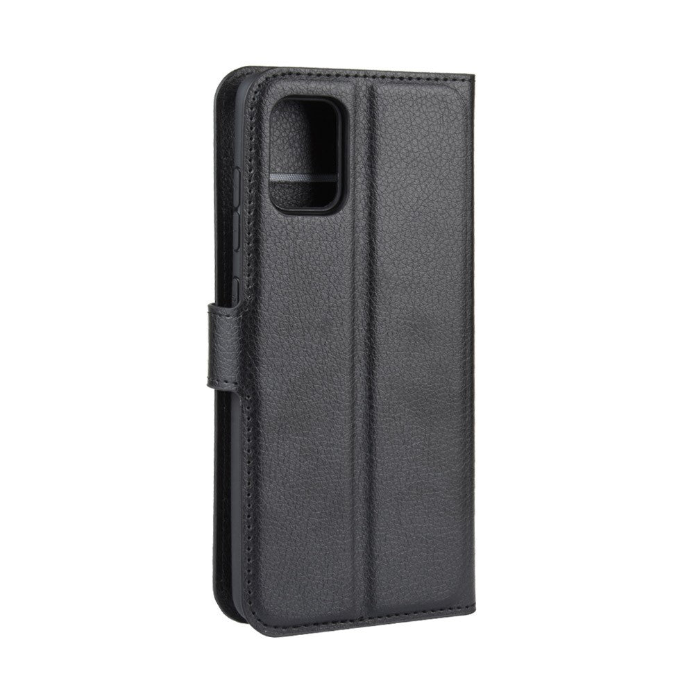 Litchi Surface with Wallet Leather Stand Case for Samsung Galaxy A51 5G SM-A516