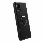 Cool Guard Ring Holder Kickstand PC TPU Hybrid Case Protective Shell for Samsung Galaxy A51 5G SM-A516