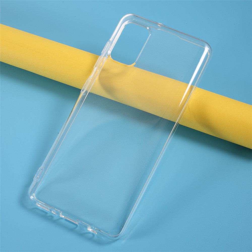 Clear TPU Protector Cover with Non-Slip Inner 2mm Thickness for Samsung Galaxy A41 (Global Version)