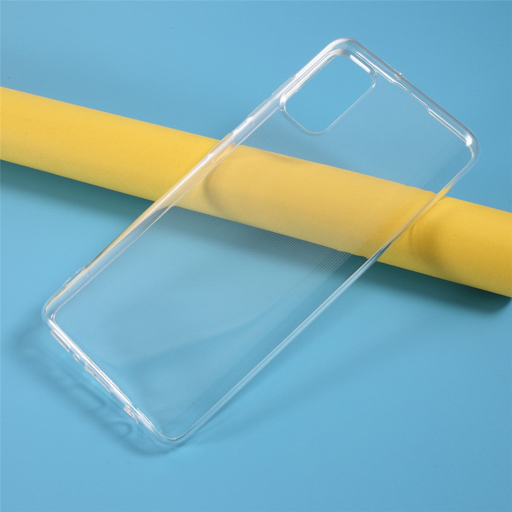 Clear TPU Protector Cover with Non-Slip Inner 2mm Thickness for Samsung Galaxy A41 (Global Version)