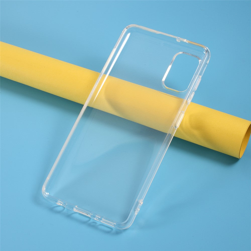 Clear TPU Protector Cover with Non-Slip Inner 2mm Thickness for Samsung Galaxy A41 (Global Version)