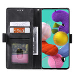 Vintage sammenføjet læderbeskyttelsesetui til Samsung Galaxy A71 5G SM-A716