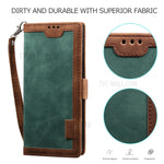 Stylish Retro Splicing Leather Cool Shell for Galaxy A31