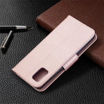 Litchi Surface Wallet Leather Stand Case for Samsung Galaxy A31
