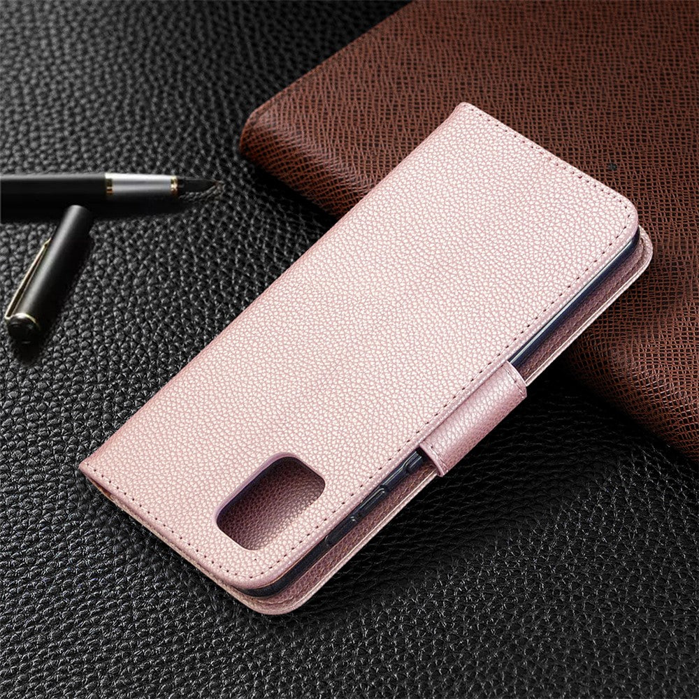 Litchi Surface Wallet Leather Stand Case for Samsung Galaxy A31