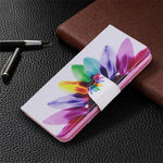 Pattern Printing Leather Wallet Protective Case for Samsung Galaxy A31