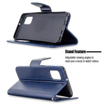 Imprint Butterfly Wallet Leather Case for Samsung Galaxy A31