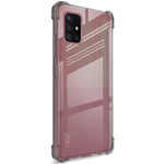 IMAK Silky Anti-drop TPU Soft Phone Case + Screen Film for Samsung Galaxy A51 5G SM-A516