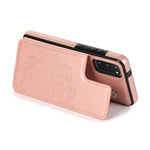 Imprint Mandala Flower PU Leather + TPU Phone Casing for Samsung Galaxy S20 4G/S20 5G