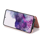 Imprint Mandala Flower PU Leather + TPU Phone Casing for Samsung Galaxy S20 4G/S20 5G