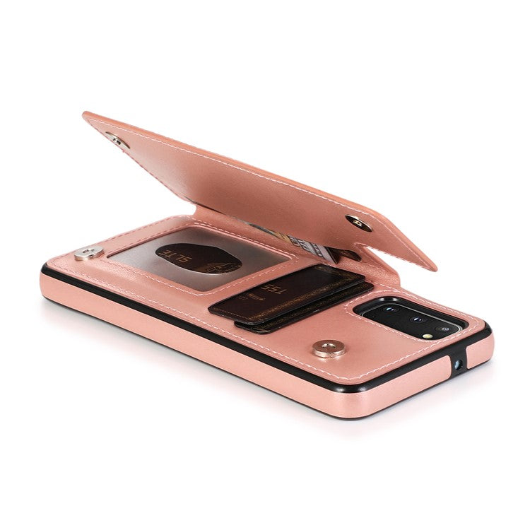 Imprint Mandala Flower PU Leather + TPU Phone Casing for Samsung Galaxy S20 4G/S20 5G