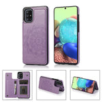 Imprint Mandala Flower PU Leather + TPU Shell for Samsung Galaxy A71 SM-A715