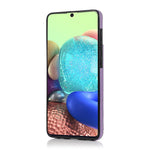 Imprint Mandala Flower PU Leather + TPU Shell for Samsung Galaxy A71 SM-A715