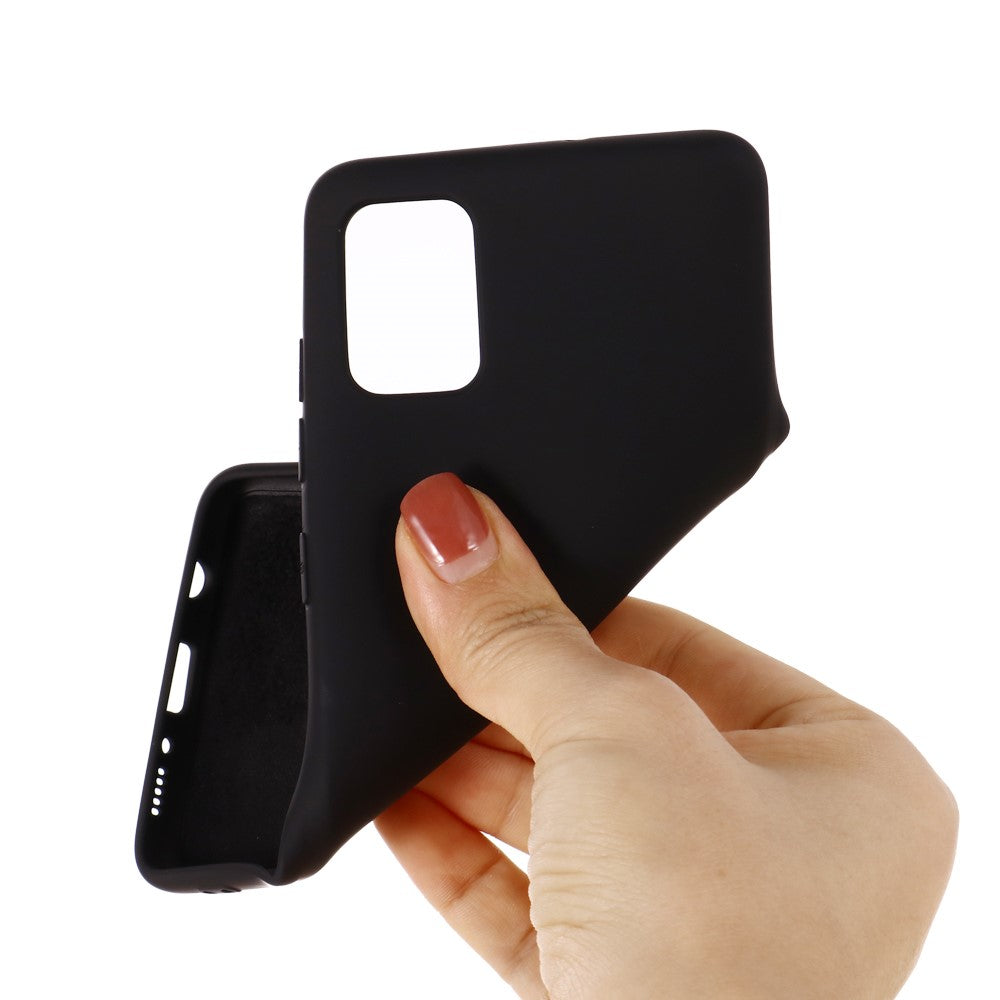 Fleksibelt flydende silikone telefonbeskyttelsescover til Samsung Galaxy A51 5G SM-A516