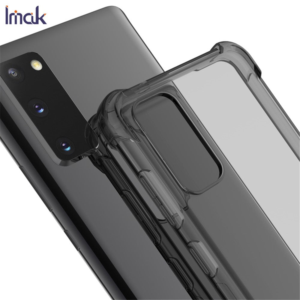 IMAK Silky Anti-drop TPU Phone Case + Screen Protector Film for Samsung Galaxy S20 4G/S20 5G