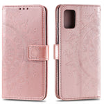Imprinted Mandala Flower Wallet Leather Flip Case for Samsung Galaxy Note20/Note20 5G