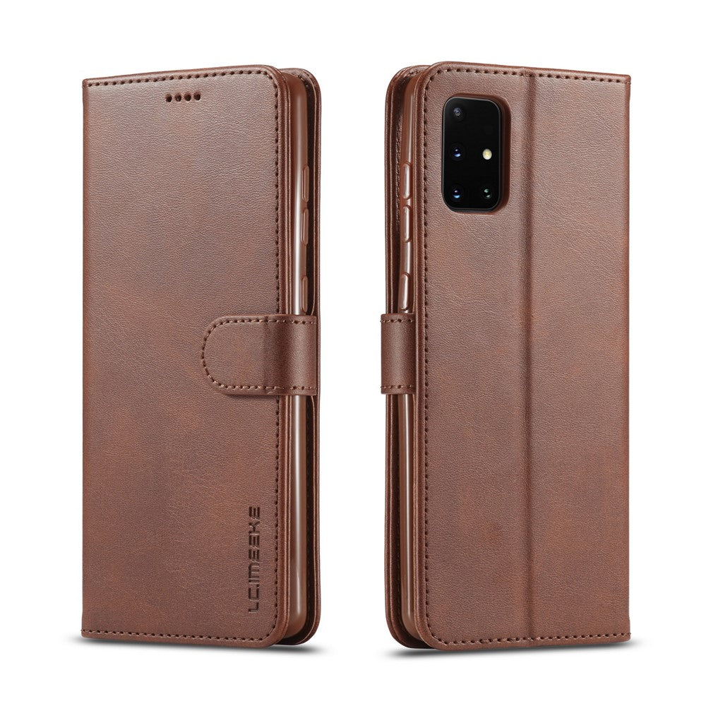 LC.IMEEKE Leather with Wallet Case for Samsung Galaxy A51 5G SM-A516
