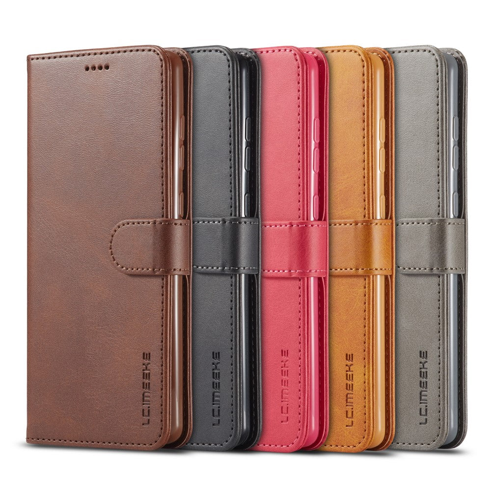 LC.IMEEKE Leather with Wallet Case for Samsung Galaxy A51 5G SM-A516