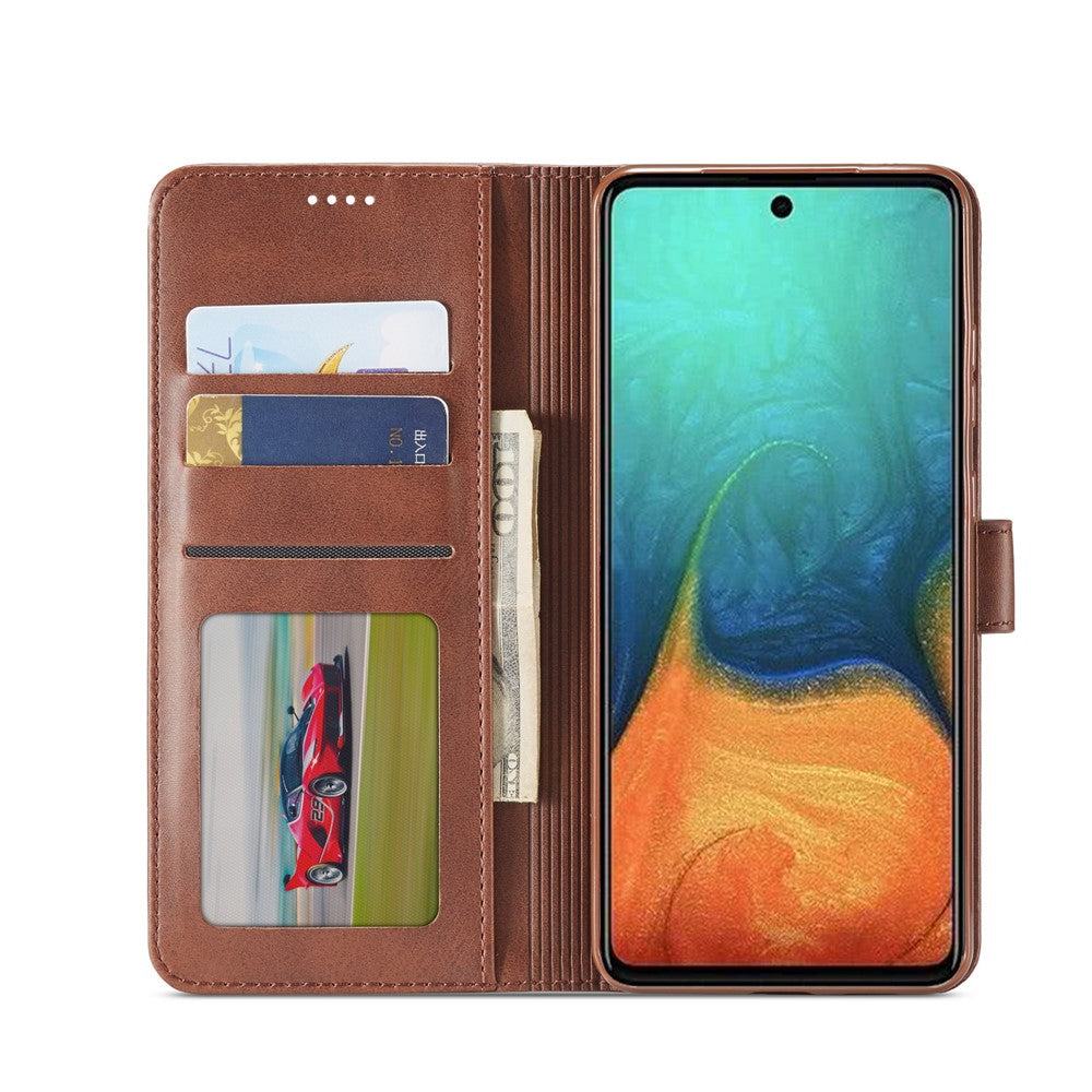 LC.IMEEKE Leather with Wallet Case for Samsung Galaxy A51 5G SM-A516