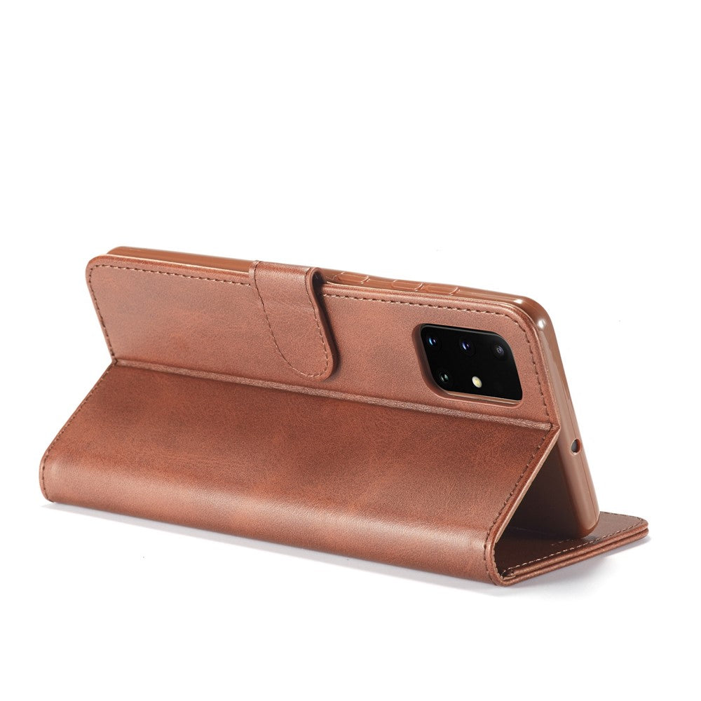 LC.IMEEKE Leather with Wallet Case for Samsung Galaxy A51 5G SM-A516