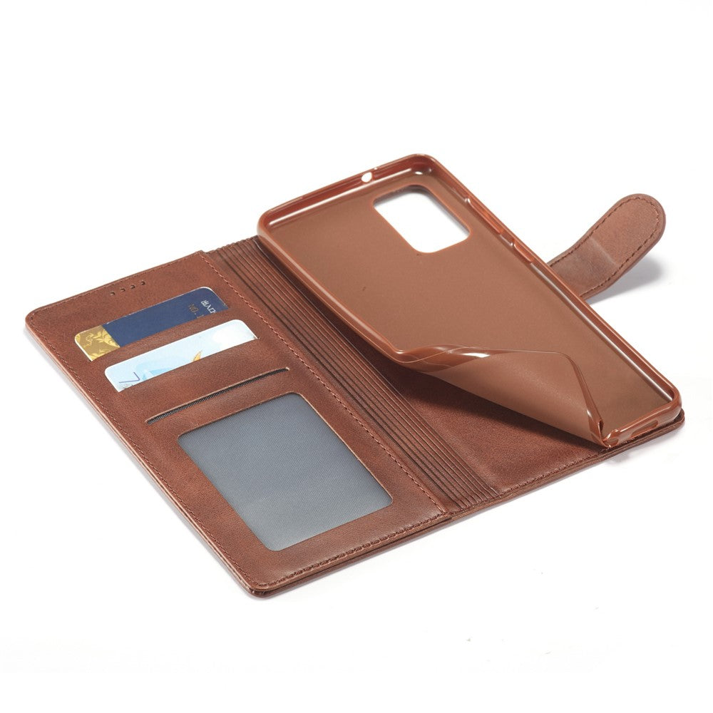 LC.IMEEKE Leather with Wallet Case for Samsung Galaxy A51 5G SM-A516