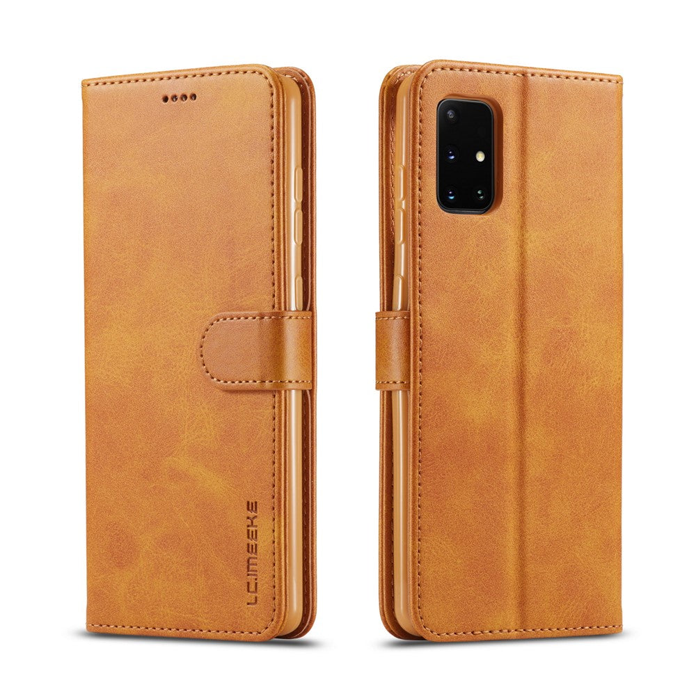 LC.IMEEKE Leather with Wallet Case for Samsung Galaxy A51 5G SM-A516