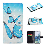 Light Spot Decor Pattern Printing Wallet Stand Leather Case for Samsung Galaxy A51 SM-A515