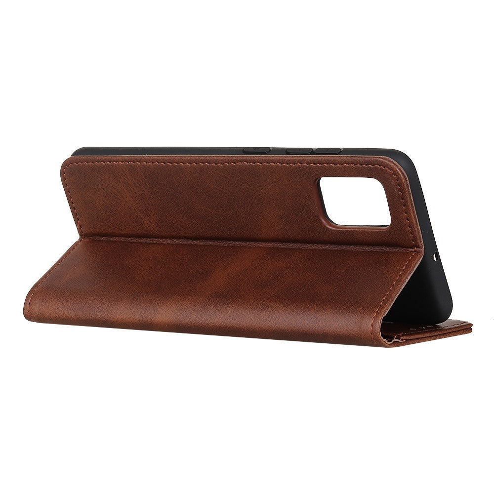 Automatisk absorberende flip-læderpungcover til Samsung Galaxy Note20 Ultra/Note20 Ultra 5G