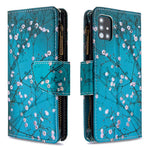 BF03 Pattern Printing Leather Mobile Case with Zipper Wallet for Samsung Galaxy A51 SM-A515