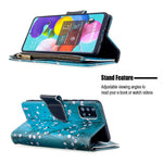 BF03 Pattern Printing Leather Mobile Case with Zipper Wallet for Samsung Galaxy A51 SM-A515